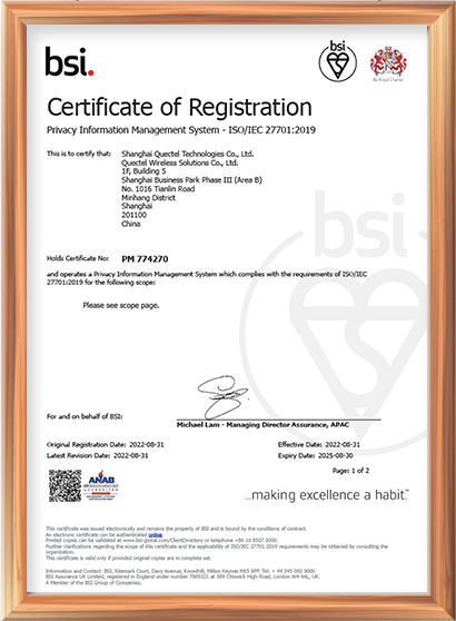 ISO/IEC 27701：隐私信息管理体系
